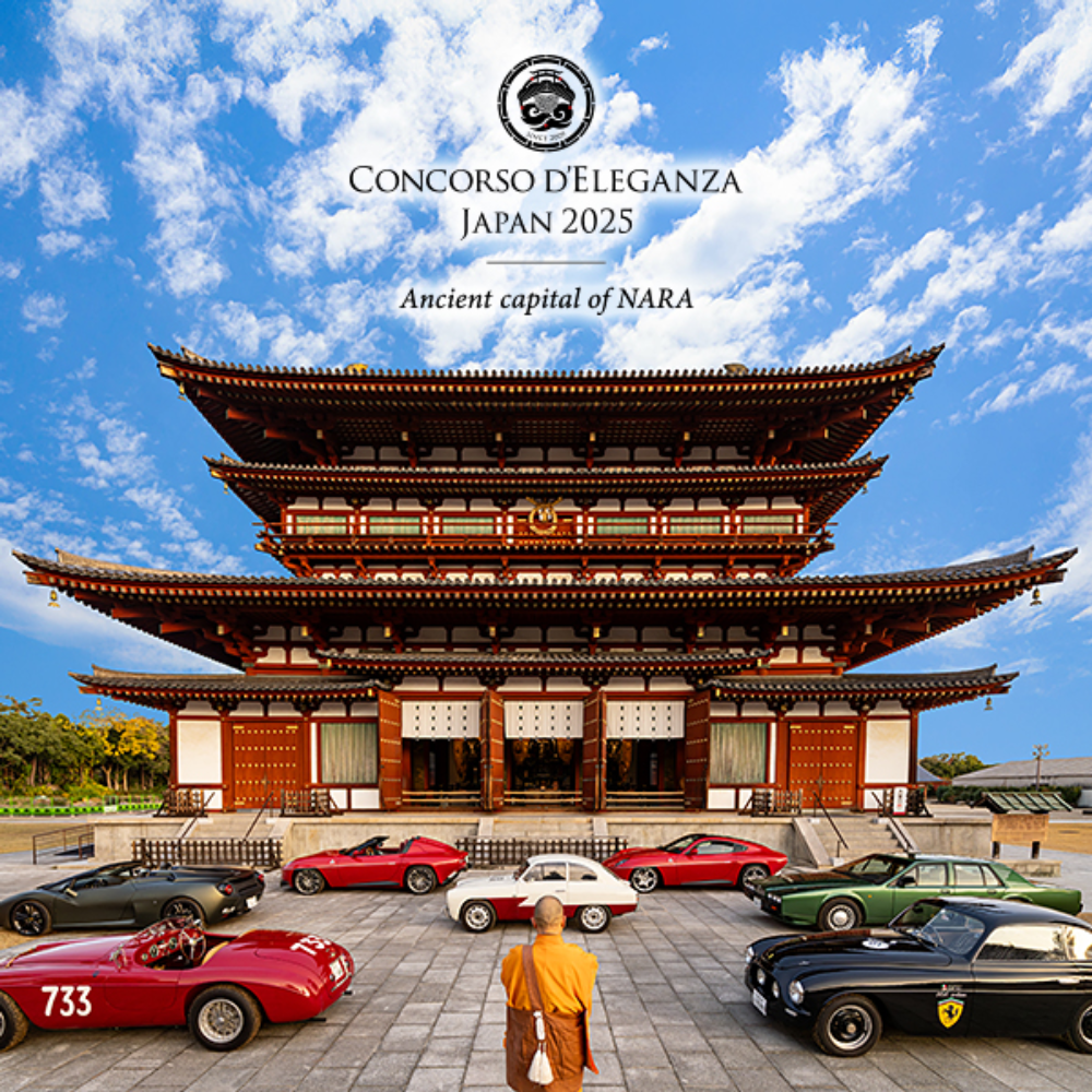 CONCORSO D'ELEGANZA JAPAN 2025 Ancient capital of NARAの